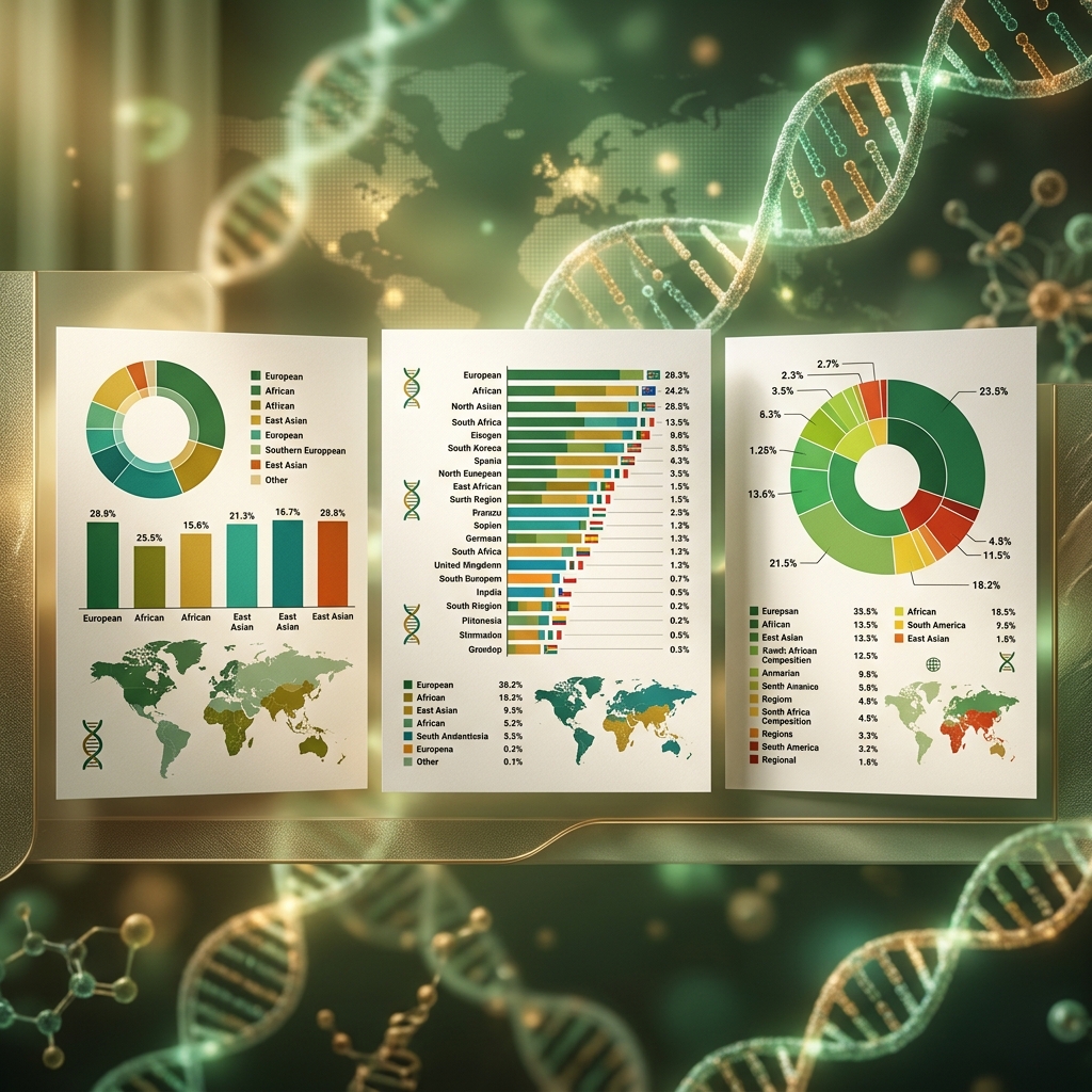 Understanding ancestry DNA percentages and ethnicity estimates